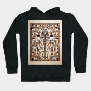 Egyptian hieroglyphs Hoodie